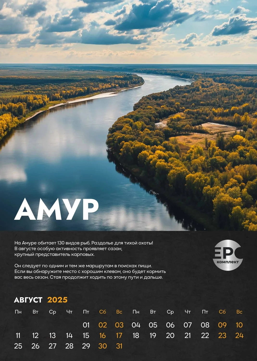 Амур – Август