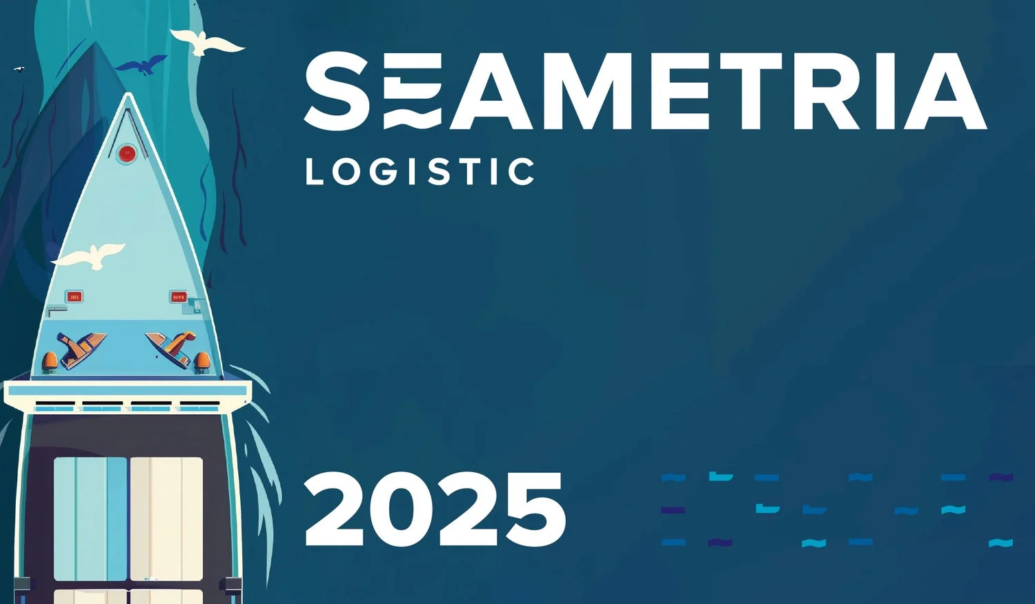 Дизайн календаря Seametria Logistic на 2025 год