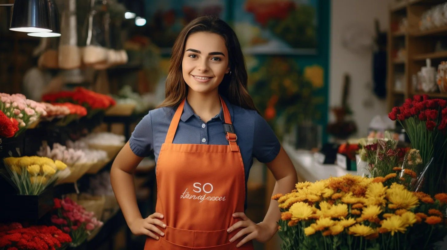 veonix__a_girl_seller_in_a_flower_shop_she_is_wearing_a_branded_8aa87c93-c06d-49bb-9e3a-d939fa4d33db.png