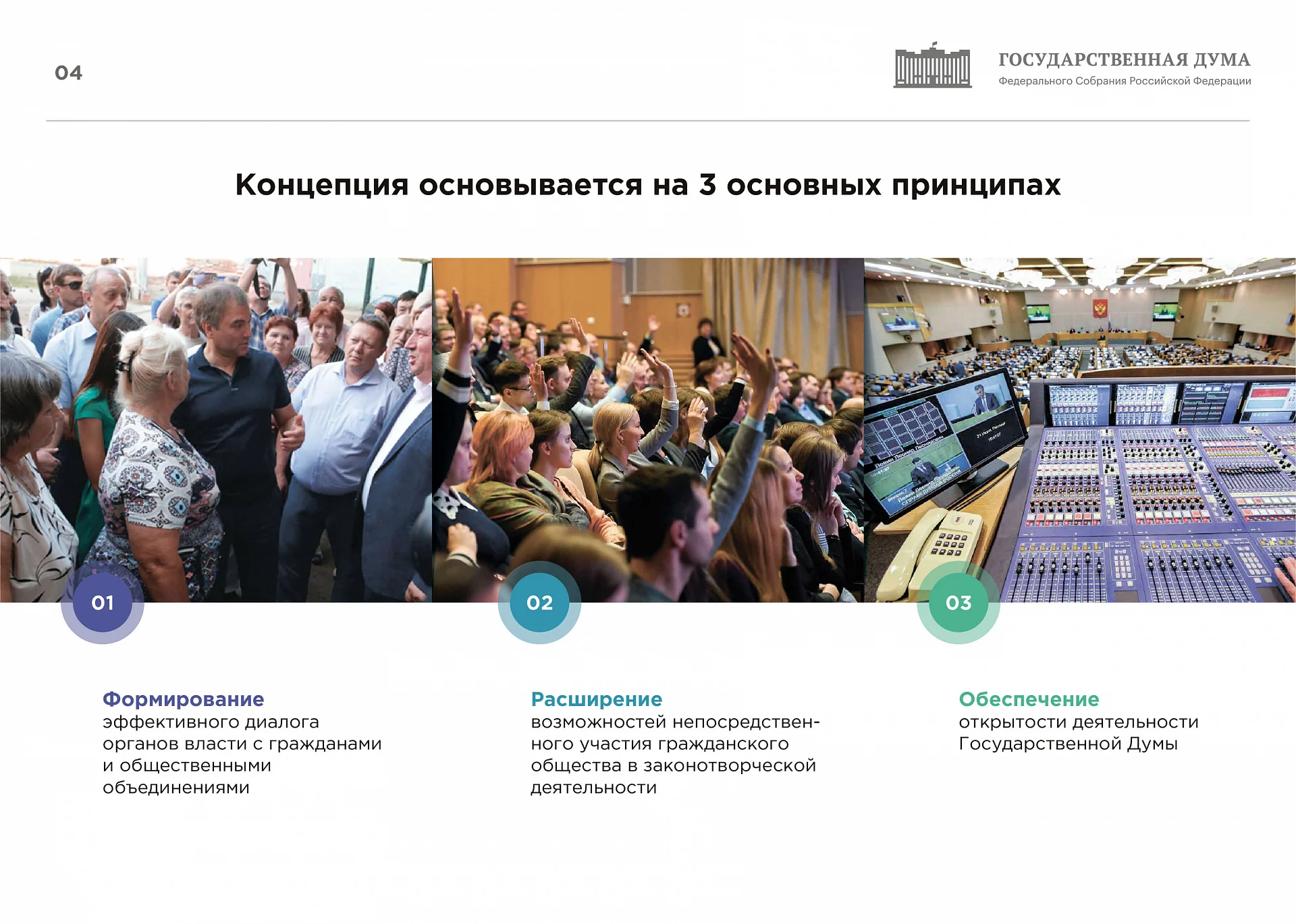 Кейс Приемная Государственной Думы Российской Федерации дизайн презентации — Фото 7