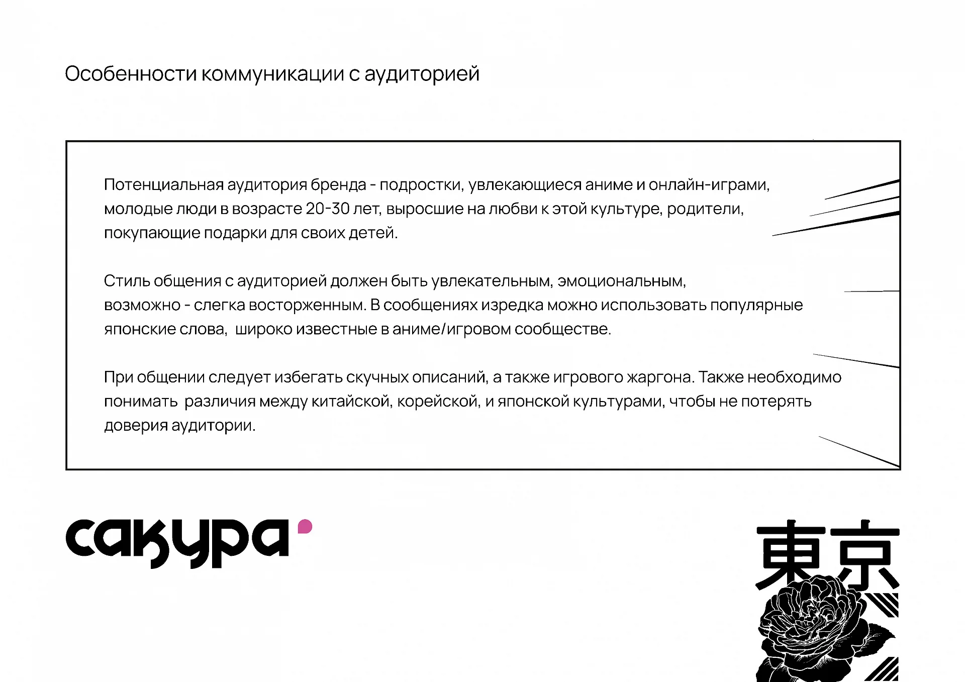 Кейс Сакура разработка брендбука — Фото 17