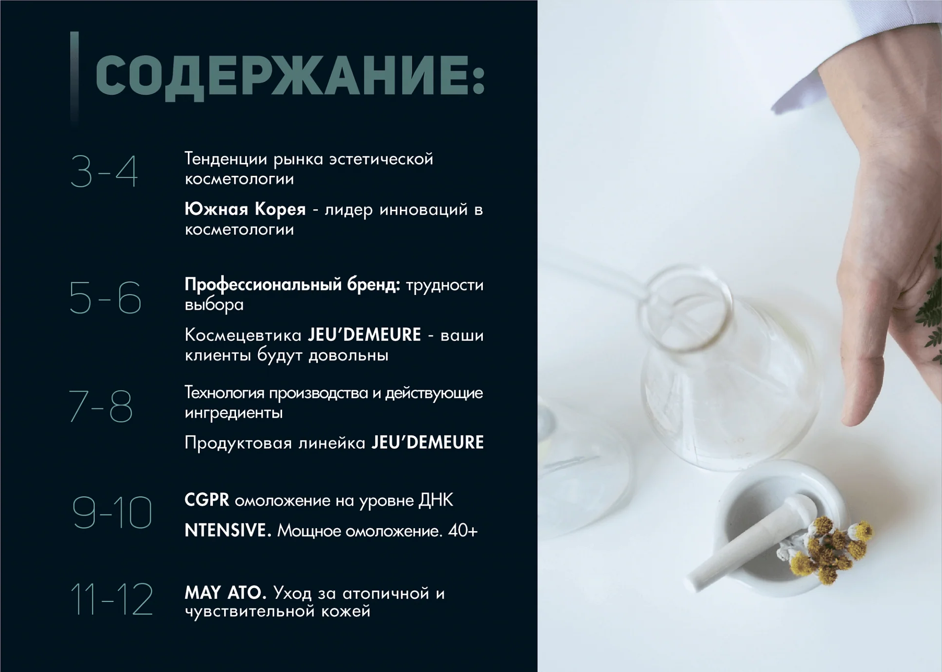 Кейс Косметологическая клиника "Jeu Demeure" дизайн презентации — Фото 5