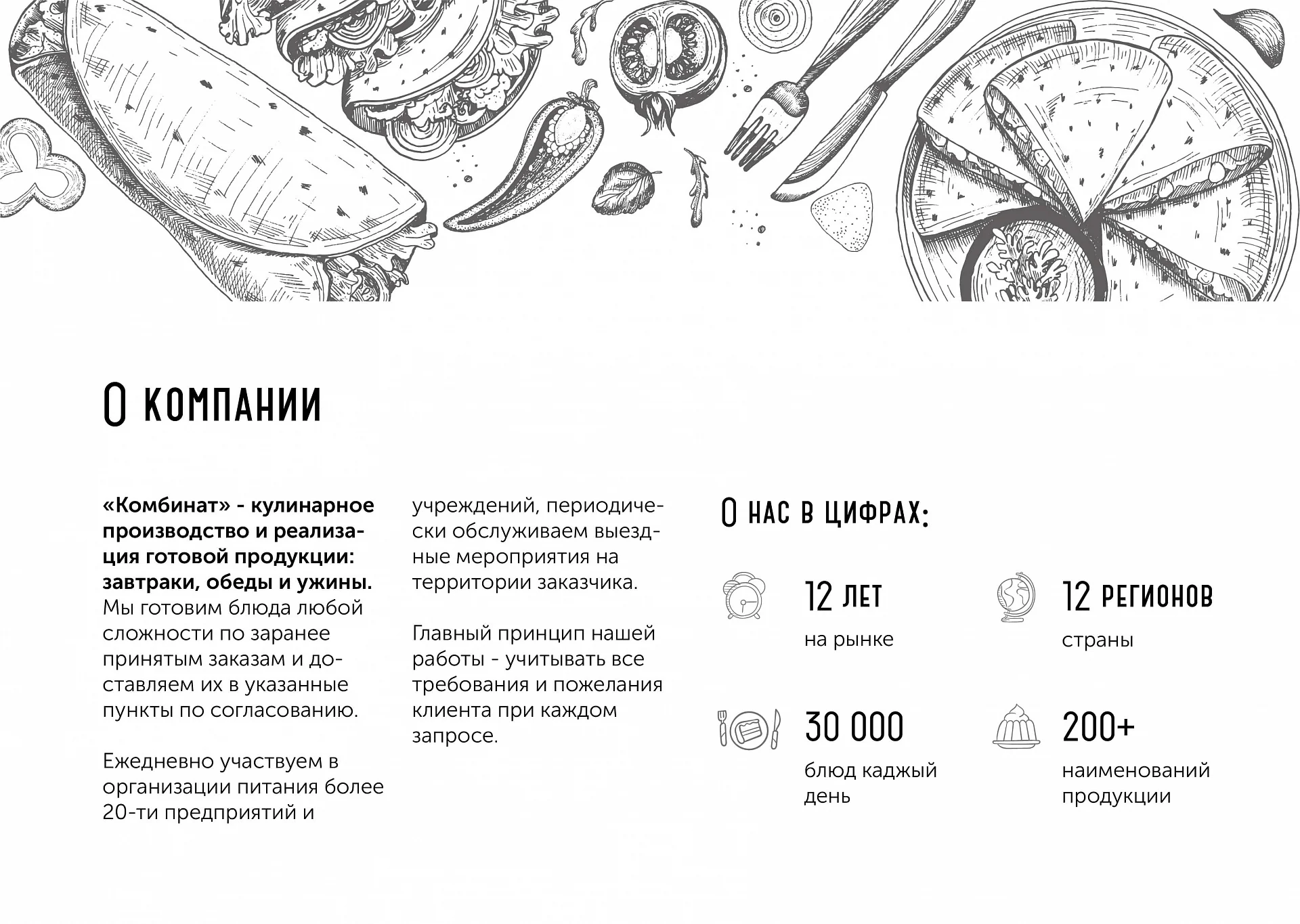 Кейс Фабрика кухни "Комбинат" дизайн презентации — Фото 4