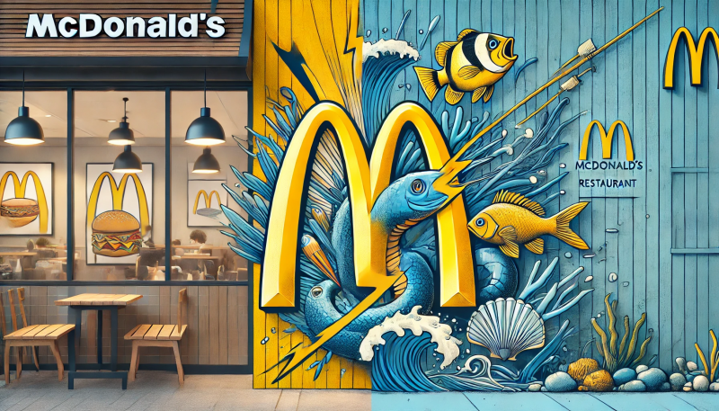 Franchise logo vs original brand logo