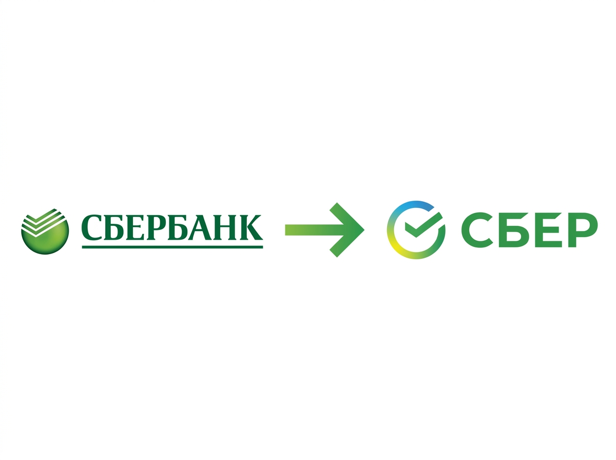 Пример ребрендинга Сбера