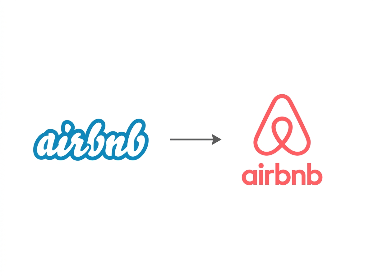 Пример ребрендинга Airbnb