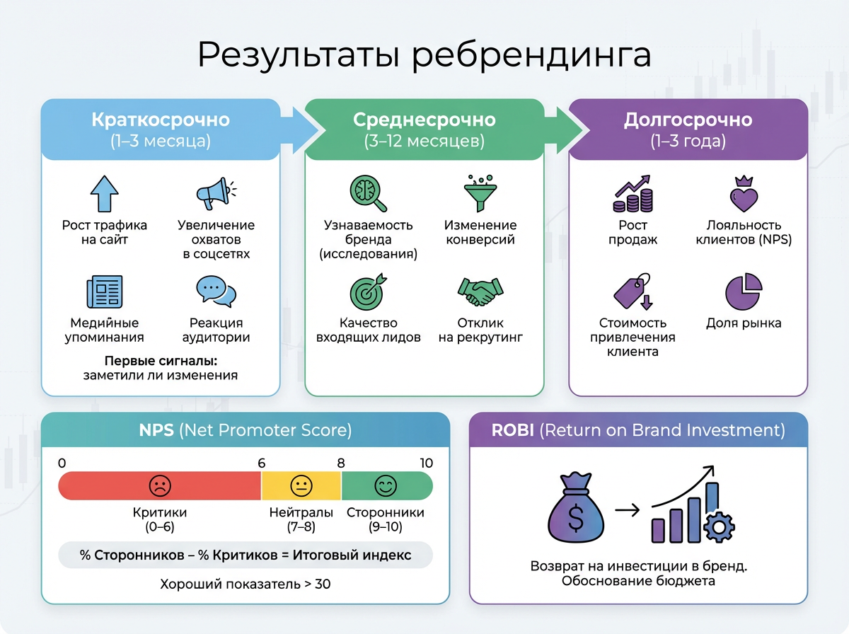 Результаты ребрендинга