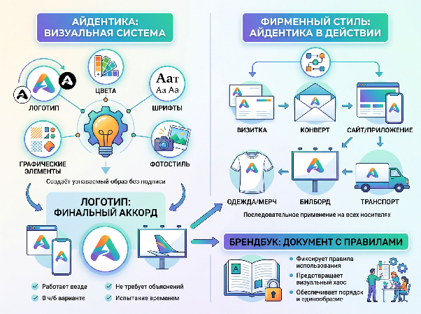 Как устроены айдентика и фирменный стиль