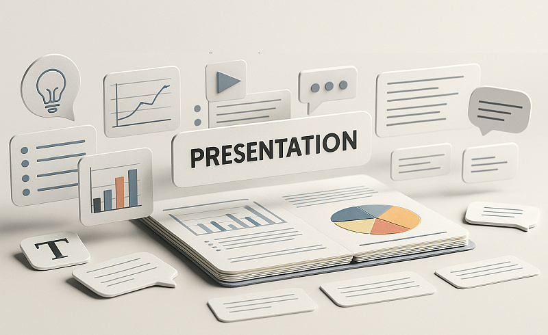 Instructions on how to make a presentation if you are not a designer