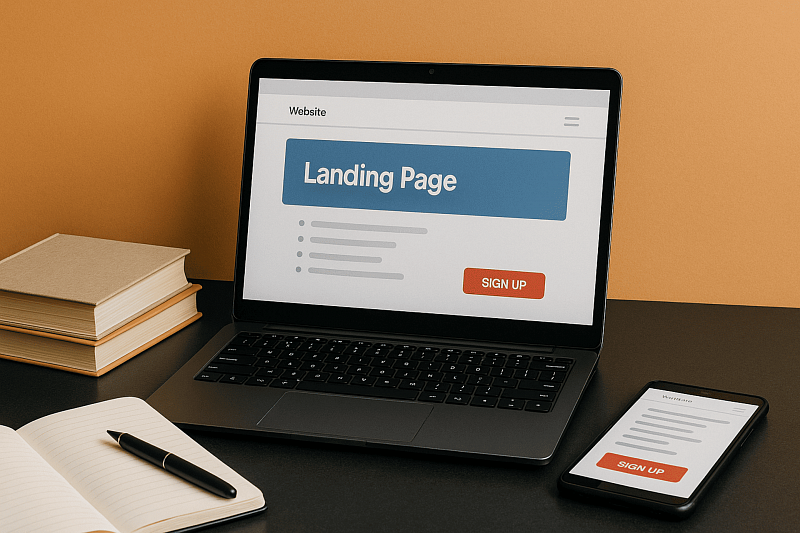 10 requirements for a good landing page
