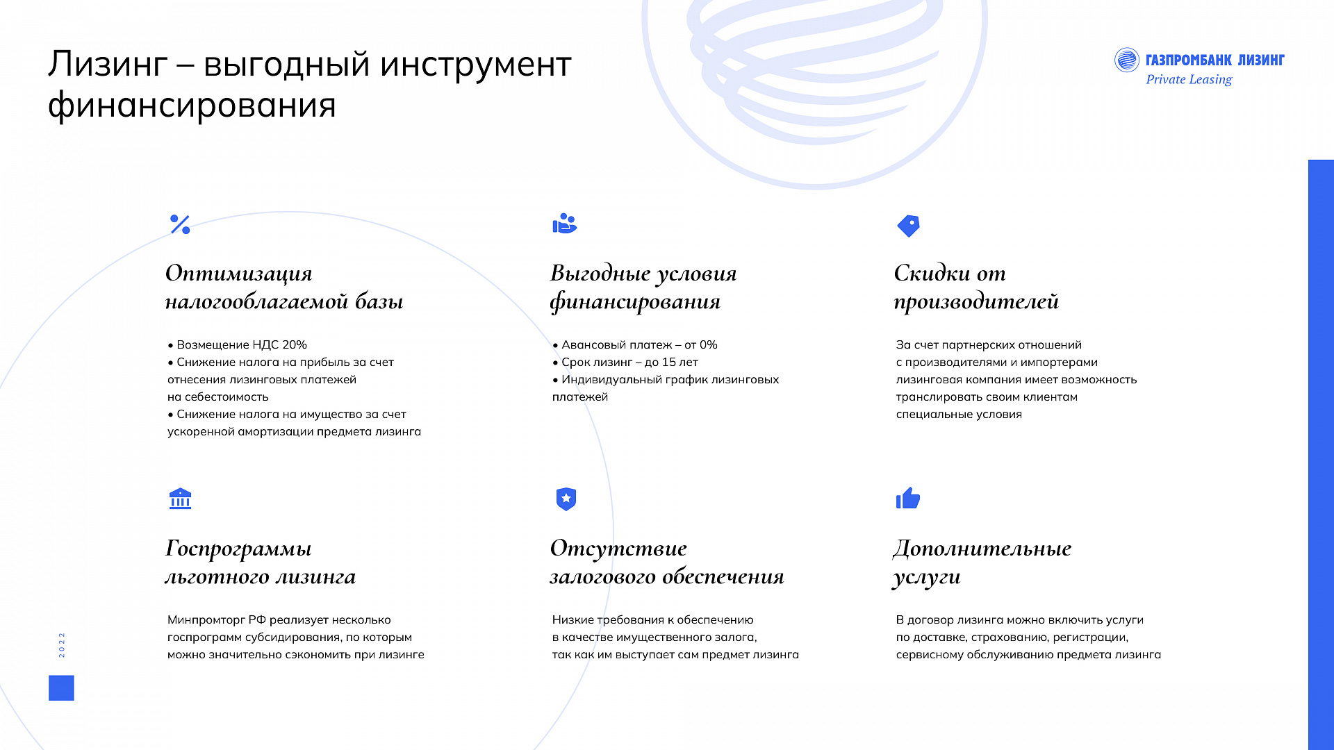 Case study Gazprombank Leasing presentation design — Image 10
